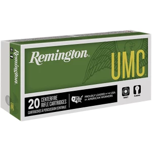 Remington UMC .223 Rem 45 gr JHP ammunition 20 round box