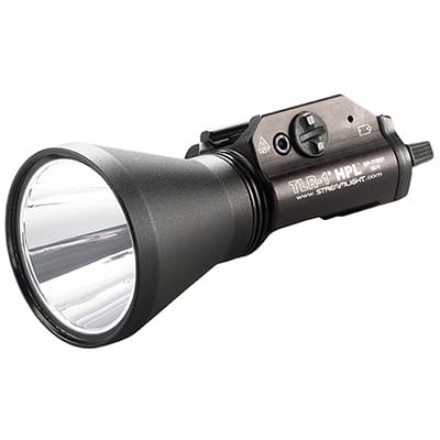 Streamlight TLR-1S HP 1000 lumen tactical light black anodized