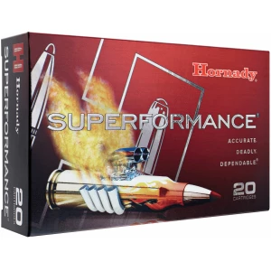 Hornady Superformance .338 Win Mag 225 gr SST ammunition, 20-round box