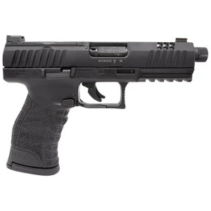 Walther WMP SD .22 WMR pistol, matte black, optic-ready, threaded barrel