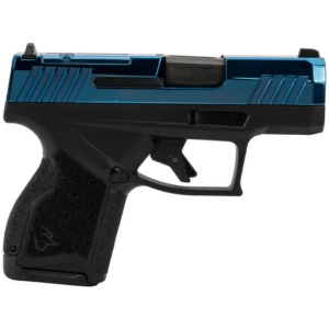 Taurus GX4 9mm pistol black frame blue PVD slide compact