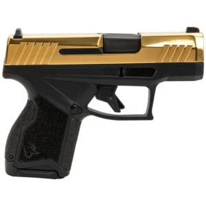 Taurus GX4 9mm pistol black frame gold slide 3.06 in barrel