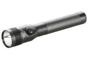 Streamlight Stinger DS LED HL rechargeable flashlight, black, dual-switch, AC/DC charger