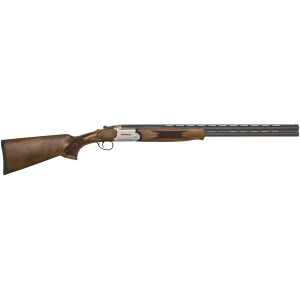 Mossberg Silver Reserve II 20 gauge 26 in over/under shotgun with satin silver receiver and walnut stock