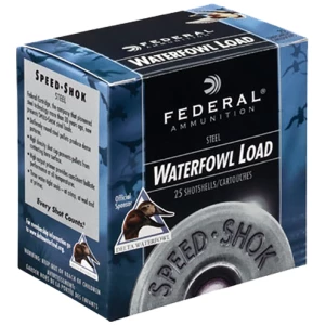 Federal Speed-Shok WF2084 20 Gauge 2.75in 3/4oz steel shot box 25 rounds