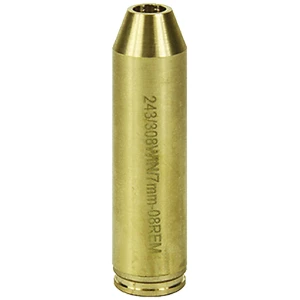 Aim Sports PJBS308 cartridge laser bore sight for .243 .308 Win 7mm-08 Rem brass case