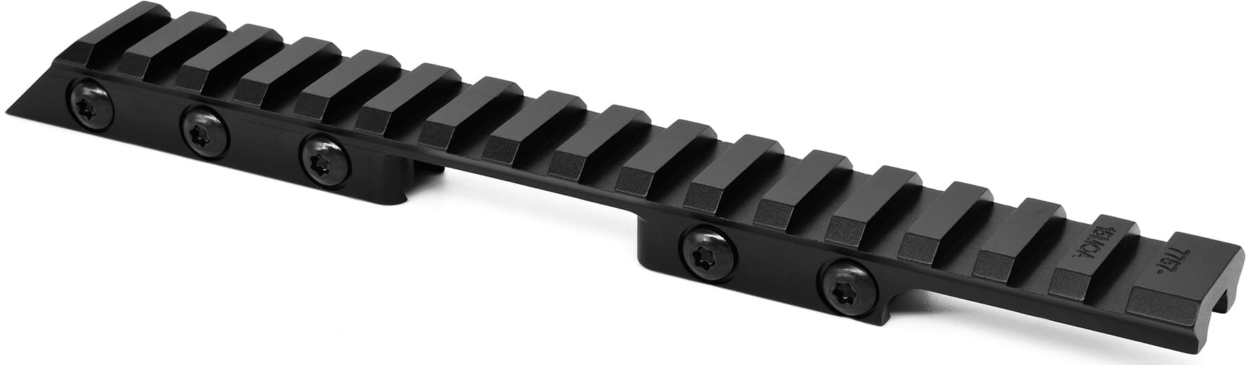 Warne Mountain Tech 11mm Picatinny rail adapter for CZ 457, 15 MOA, black