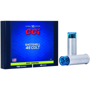 CCI 45 Colt #9 shotshell 150 grain 10-round pocket pack box