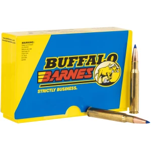 Buffalo Bore Ammunition 39B20 .308 Win 150 gr Barnes Tipped TSX rounds and box