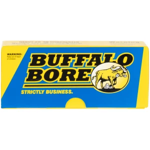 Buffalo Bore 28A20 .30-30 Win 190gr Semi-Jacketed Flat Point ammunition box