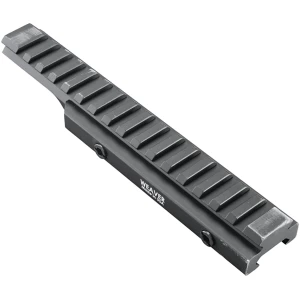 Weaver Flat Top Riser Rail 0 MOA Black Anodized Picatinny for AR-15/M16