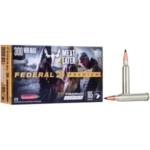 Federal Trophy Copper .300 Win Mag 165 gr 20 round box