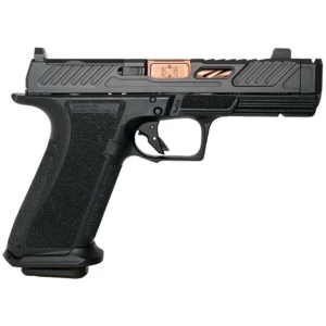 Shadow Systems XR920P Elite 9mm optics-ready compensated pistol with bronze spiral-fluted barrel
