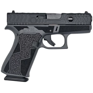 Glock 43X C4 Kavorka Sniper Grey 9mm 3.4in pistol right-side view
