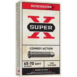 Winchester Super-X 45-70 Government 405 gr LFN Cowboy Action 20-round box