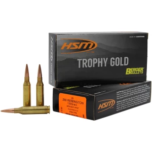 HSM Trophy Gold .260 Rem 130 gr Berger VLD 20 per box cartridges