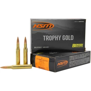 HSM Trophy Gold .270 Win 150gr Berger VLD 20rd box