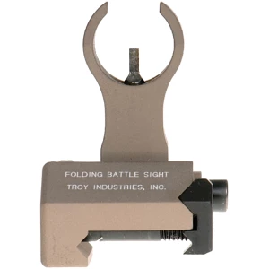 Troy Ind SSIGFBSFHFT00 Front Folding BattleSight HK Flat Dark Earth Front Sight