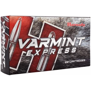 Hornady Varmint Express .22 Hornet 35 gr V-MAX ammunition box 25 rounds