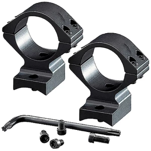 Browning AB3 two-piece integrated scope mount, matte black, 1 inch rings included