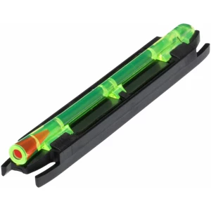 HiViz M400 M-Series Magnetic Front Sight  Black | Green with Red Center Fiber Optic Front Sight