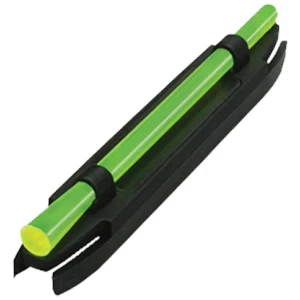 HiViz S400G S-Series Magnetic Front Sight  Black | Green Fiber Optic