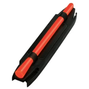 HiViz S300R S-Series Magnetic Front Sight Black | Red Fiber Optic