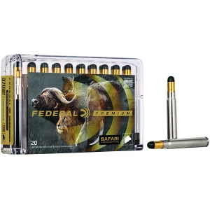Federal Premium Safari Woodleigh Hydro Solid .370 Sako Mag 286gr 20-round box