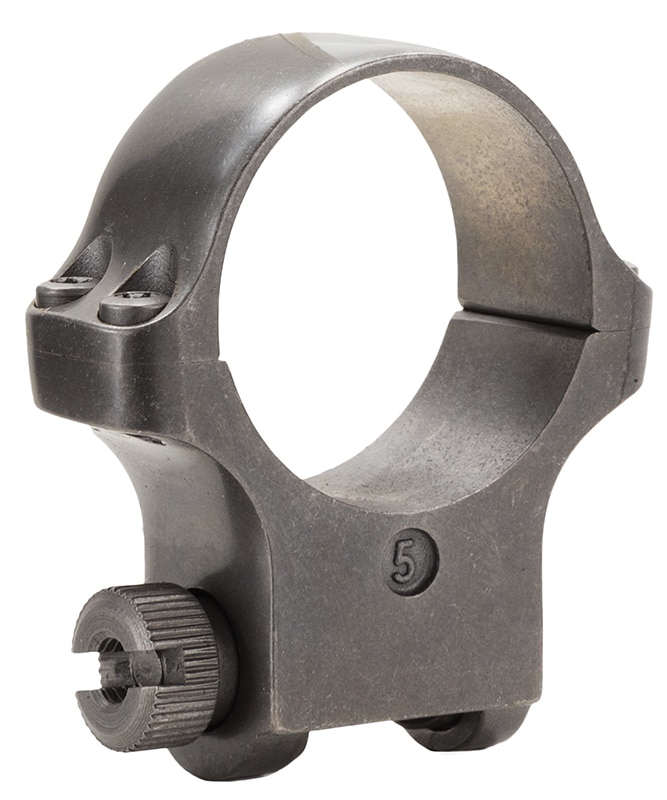 Ruger single stainless scope ring 30mm high target gray finish