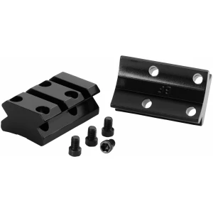 Browning X-Bolt X-Lock Weaver 2-piece scope base, black gloss aluminum