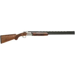 Charles Daly 202AE 20ga 26in over/under shotgun engraved white receiver walnut stock