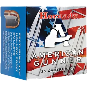 Hornady American Gunner .45 ACP 185 gr XTP 20 round box product image