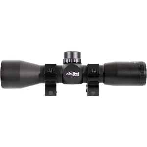 Aim Sports JTM432B 4x32mm Mil-Dot scope, black anodized, 1-inch tube