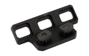 Arisaka Defense 40-degree M-LOK to M-LOK adapter in black anodized finish