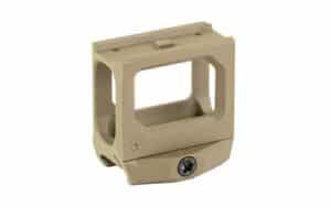 Arisaka Aimpoint Micro Mount Mk2 2.26 inch Flat Dark Earth on white background