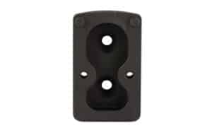 Arisaka Defense Offset Optic Plate #8 black anodized for Trijicon RMR and Holosun optics