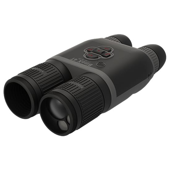 ATN BINOX 4T 640 2.5-25X thermal binoculars front and objective view