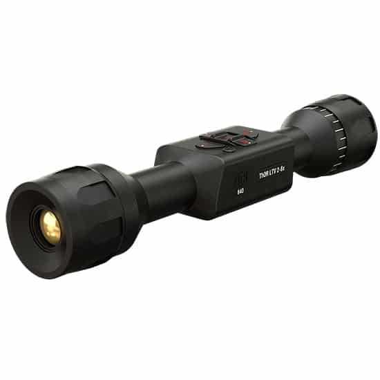 ATN Thor LTV 2-6x 25mm thermal rifle scope 640x480 black