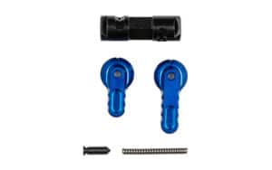 Battle Arms BAD-ASS-LITE ambidextrous safety selector 90/60 blue anodized