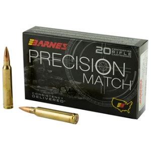 Barnes Precision Match .300 Win Mag 220 gr OTM BT box of 20 rounds