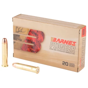 Barnes Pioneer 45-70 Government 300 gr TSX flat-nose ammunition box