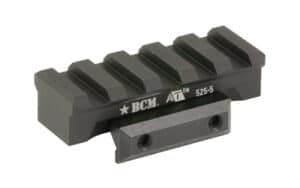 BCM A/T Optic Riser 525-5 black anodized, 0.525 in rise, 2.125 in length