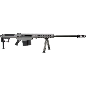 Barrett M107A1 .50 BMG 29-inch fluted barrel Tungsten Grey Cerakote