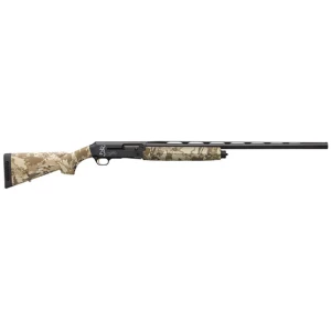 Browning Silver Field Auric 12 gauge shotgun with 26-inch barrel and Auric camo synthetic stock