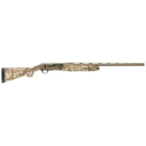 Browning Silver Field SGA 12 Gauge 28in vent-rib shotgun with FDE Cerakote and Auric camo synthetic stock