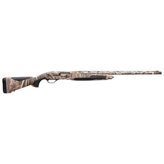 Browning Maxus II Mossy Oak Shadow Grass Habitat 12 Gauge shotgun side view