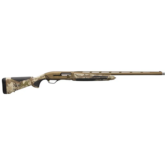 Browning Maxus II Wicked Wing AURIC 12ga shotgun, 26in barrel, Burnt Bronze Cerakote camo