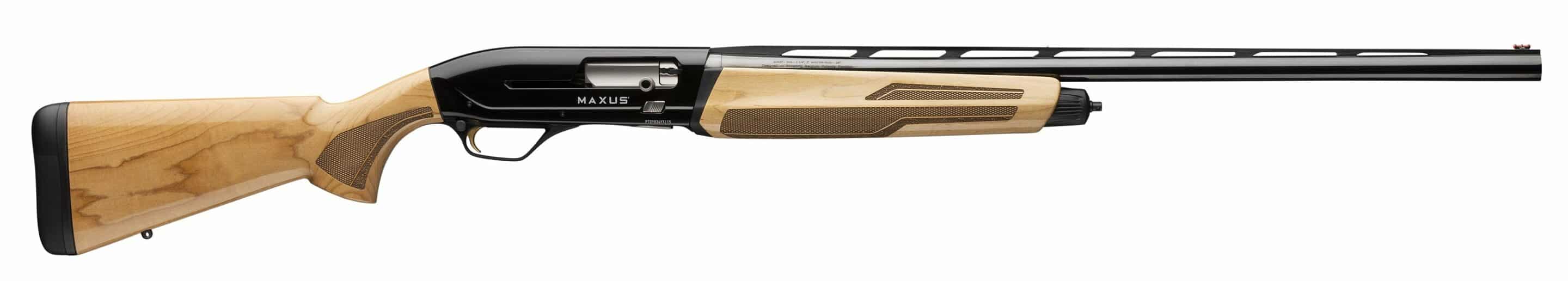 Browning Maxus II Hunter Maple 12 gauge semi-auto shotgun with 28 inch vent rib barrel and maple stock