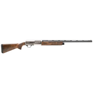 Browning A5 Ultimate 12 Gauge 28-inch barrel, Grade III walnut, satin nickel engraved receiver