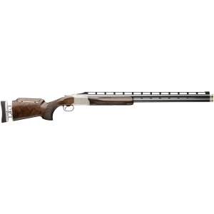 Browning Citori 825 Golden Clays Trap 12ga 32in over-under shotgun, side view